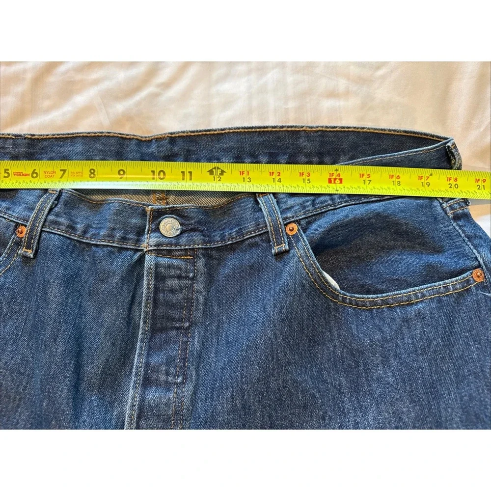 Levi's Men's 501 Original Fit Jeans Straight Leg Button Fly 100% Cotton 40x32